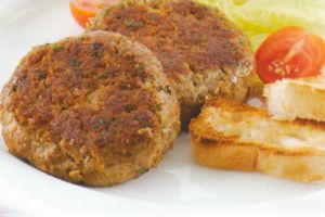 Beef and Lentil Burgers